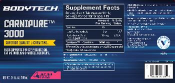 BodyTech Carnipure 3000 Candy Punch - supplement