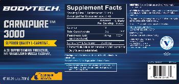 BodyTech Carnipure 3000 Peach Mango - supplement