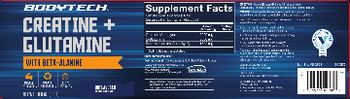 BodyTech Creatine & Glutamine With Beta-Alanine Unflavored - supplement