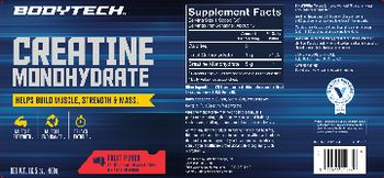 BodyTech Creatine Monohydrate Fruit Punch - supplement