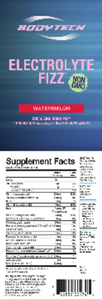BodyTech Electrolyte Fizz Watermelon - supplement