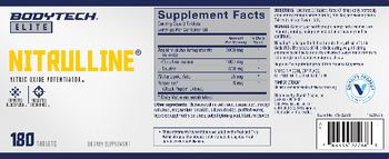 BodyTech Elite Nitrulline - supplement