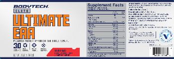 BodyTech Elite Ultimate EAA Fruit Punch - supplement