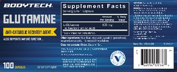 BodyTech Glutamine - supplement