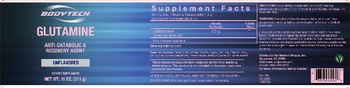 BodyTech Glutamine Unflavored - supplement