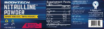 BodyTech Nitrulline Powder Watermelon - supplement