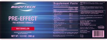 BodyTech Pre-Effect Watermelon - supplement