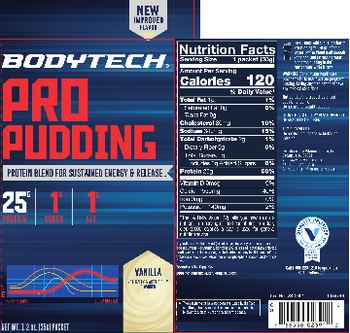 BodyTech Pro Pudding Vanilla - 