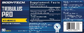 BodyTech Tribulus Pro with Arginine HCl - supplement
