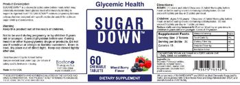 Boston Therapeutics Sugar Down Mixed Berry Flavor - supplement