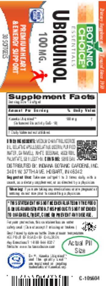 Botanic Choice Ubiquinol 100 mg - supplement