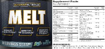 Bowmar Nutrition Melt Blue Raspberry - supplement