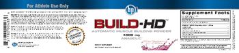 BPI Build-HD White Raspberry - supplement