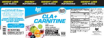 BPI Health CLA + Carnitine Fruit Punch - supplement