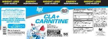 BPI Health CLA + Carnitine Rainbow Ice - supplement