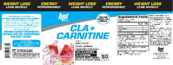 BPI Health CLA + Carnitine Watermelon Freeze - supplement
