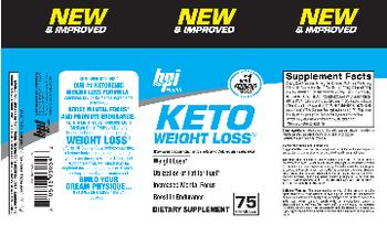 BPI Health Keto Weight Loss - supplement