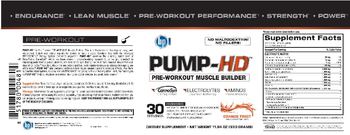 BPI Pump-HD Orange Twist - supplement