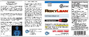 BPI RoxyLean - suggested use take one 1 capsule daily in the morning on an empty stomach before food due to the ext
