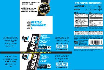 BPI Sports Anabolic & Androgenic Support Stack A-HD Elite 500 mg - supplement