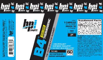 BPI Sports B4 - supplement