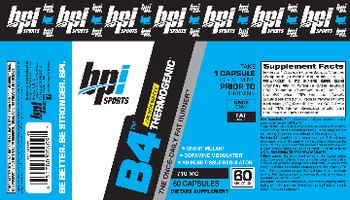 BPI Sports B4 Thermogenic 710 mg - supplement