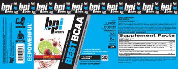 BPI Sports Best BCAA Cherry Lime - supplement