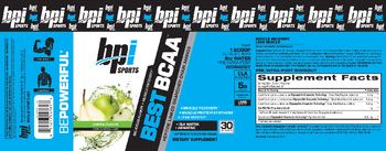 BPI Sports Best BCAA Green Fusion - supplement