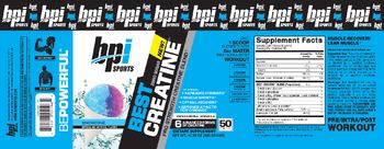BPI Sports Best Creatine Snowcone - supplement