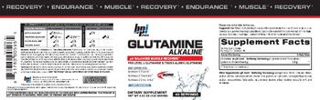 BPI Sports Glutamine Alkaline - supplement