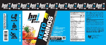 BPI Sports Keto Aminos Tropical Freeze - supplement