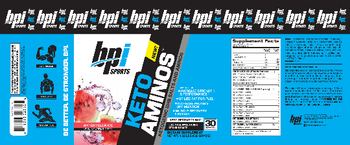 BPI Sports Keto Aminos Watermelon Ice - supplement