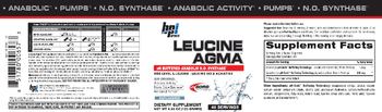 BPI Sports Leucine Agma - supplement