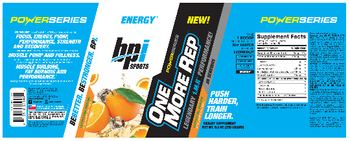 BPI Sports One More Rep Hurricane Orange - supplement