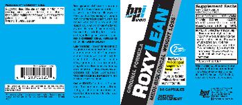 BPI Sports RoxyLean - supplement
