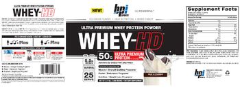 BPI Sports Whey HD Milk & Cookies - supplement