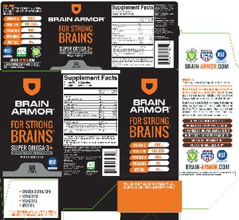 Brain Armor Super Omega-3+ - premium supplement