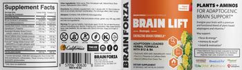 Brain Forza Brain Lift Natural Strawberry - supplement