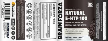 Brain Forza Natural 5-HTP 100 mg Extract - supplement