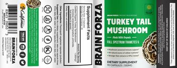Brain Forza Turkey Tail Mushroom 500 mg - supplement