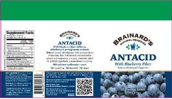 Brainard's Antacid With Blueberry Fiber - supplement