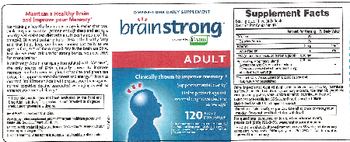 BrainStrong Adult - omega3 dha daily supplement