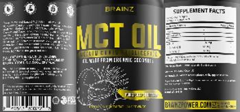 Brainz MCT Oil - supplement