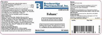 Breckenridge Pharmaceutical Foltanx - medical food