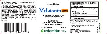 Breckenridge Pharmaceutical Melatonin 3 mg - supplement