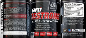 BRI Nutrition BRI Testosterone - supplement