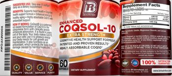 BRI Nutrition Enhanced CoQsol-10 - supplement