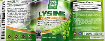 BRI Nutrition Lysine - supplement