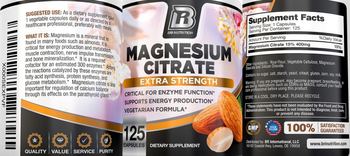 BRI Nutrition Magnesium Citrate - supplement