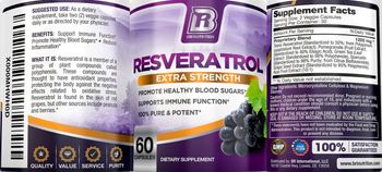 BRI Nutrition Resveratrol - supplement